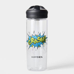 Bouteille D'eau Bande dessinée Art Crash bulle personnalisée
