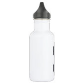 Bouteille D'eau Bande dessinée de chien de caniche (Gauche)