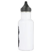 Bouteille D'eau Bande dessinée de chien de caniche (Droite)