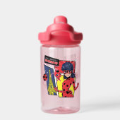 Bouteille D'eau Bande dessinée Miraculaire Ladybug Parisienne (Salle de sport)
