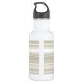Bouteille D'eau Bandes de grès monogramme (Dos)