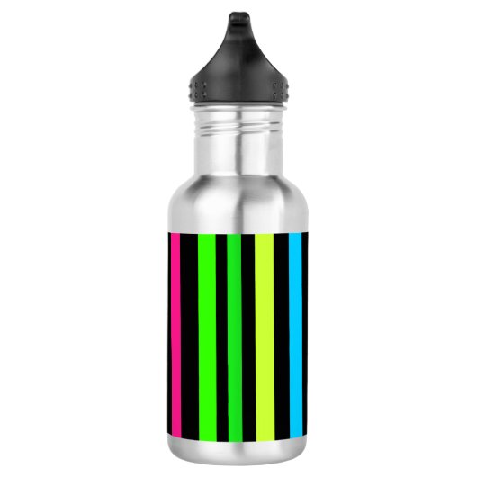 Bouteille D'eau Bandes de néon (Droite)