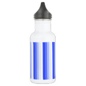 Bouteille D'eau Bandes d'ombre bleu royal (Gauche)
