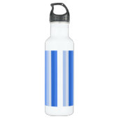 Bouteille D'eau Bandes d'ombre bleues (Dos)