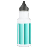 Bouteille D'eau Bandes d'ombre turquoise (Gauche)