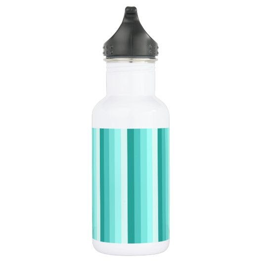Bouteille D'eau Bandes d'ombre turquoise (Droite)
