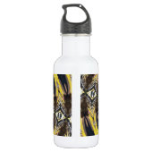 Bouteille D'eau Bandes d'or Kaleidoscope (Dos)