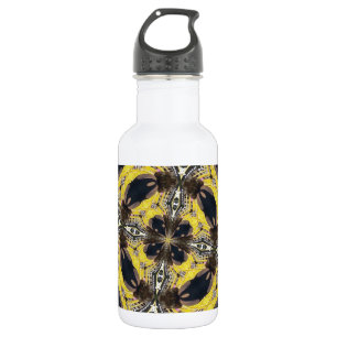 Bouteille D'eau Bandes d'or Kaleidoscope