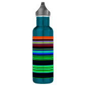 Bouteille D'eau Bandes minces et colorées - 1 (Droite)