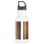 Bouteille D'eau Bandes or et jaune (Dos)