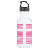 Bouteille D'eau Bandes roses (Dos)