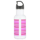 Bouteille D'eau Bandes roses (Dos)