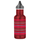 Bouteille D'eau Bandes rouges (Gauche)