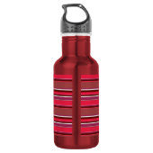 Bouteille D'eau Bandes rouges (Dos)