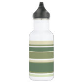 Bouteille D'eau Bandes vert olive (Droite)