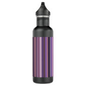 Bouteille D'eau Bandes verticales mauves (Droite)