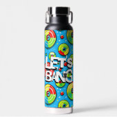 Bouteille D'eau Bang | Thème de golf sur disque (Avant)