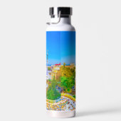 Bouteille D'eau Barcelone, Espagne - Parc Guell Mosaïque Gaudi (Plage)