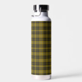 Bouteille D'eau Barclay Tartan avec vos initiales, Scottish Plaid (Plage)