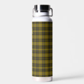 Bouteille D'eau Barclay Tartan avec vos initiales, Scottish Plaid (Arrière)