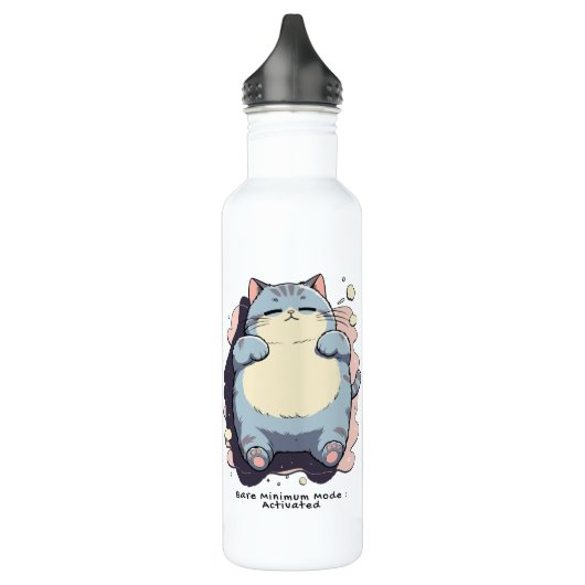 Bouteille D'eau Bare Minimum Mode Activated – Relatable Mood (Gauche)