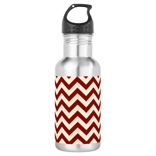 Bouteille D'eau Barn Red Chevron (Devant)
