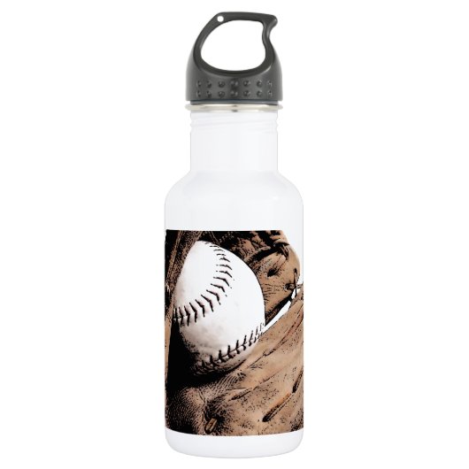 Bouteille D'eau Baseball (Devant)