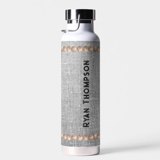 Bouteille D'eau Baseball - Cette Saison - Monogramme (Plage)