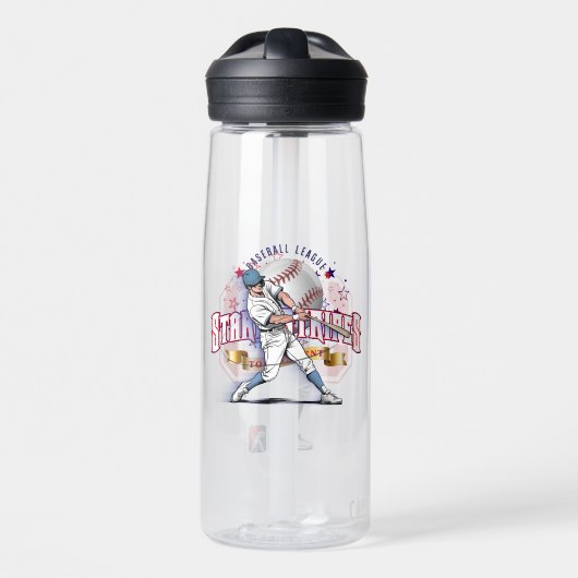 Bouteille D'eau Baseball Stars & Stripes | 25oz (Avant)