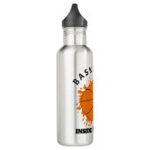 Bouteille D'eau Basket-ball dans mon sang (Gauche)