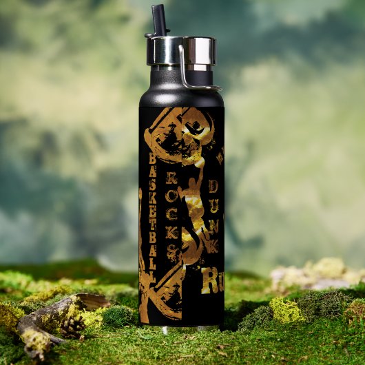 BOUTEILLE D'EAU BASKETBALL (Couvercle)