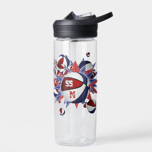 Bouteille D'eau Baskets de sport pour filles rouge blanc bleu étoi