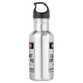 Bouteille D'eau Bass Clarinet (Dos)