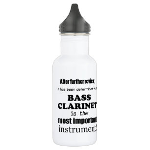Bouteille D'eau Bass Clarinet instrument le plus important