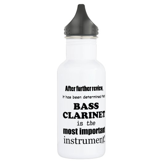 Bouteille D'eau Bass Clarinet instrument le plus important (Gauche)