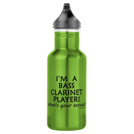 Bouteille D'eau Bass Clarinet Player (Droite)