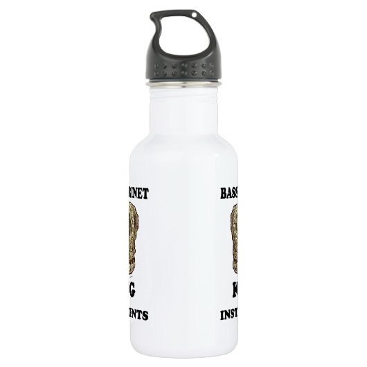 Bouteille D'eau Basse Clarinet roi des instruments (Dos)