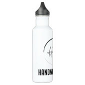 Bouteille D'eau Bataille d'eau HmS - Blanc (Gauche)