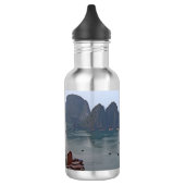 Bouteille D'eau Bateaux à voile à Ha Long Bay - Vietnam, Asie (Gauche)