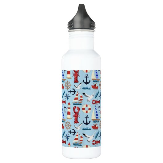 Bouteille D'eau Bateaux marins (Gauche)