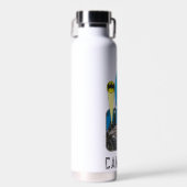 Bouteille D'eau Batman/Batgirl/Robin | Ajouter Votre Nom (Avant)