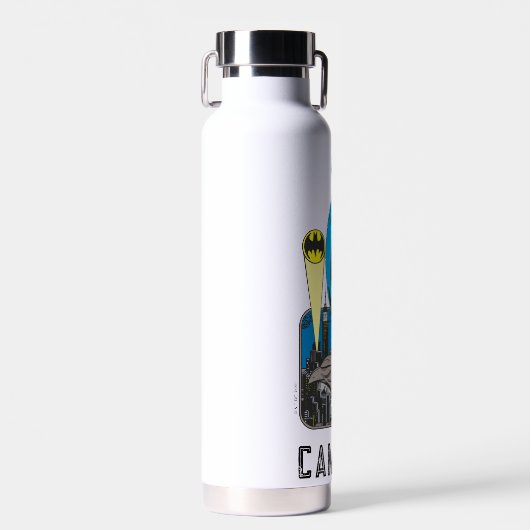 Bouteille D'eau Batman/Batgirl/Robin | Ajouter Votre Nom (Avant)
