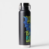 Bouteille D'eau Batman Électrique Qui Traverse La Typographie (Avant)