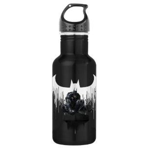Bouteille D'eau Batman Perched on a Pillar