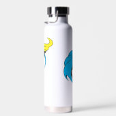 Bouteille D'eau Batman & Robin | Ajouter Votre Nom (Plage)