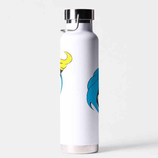 Bouteille D'eau Batman & Robin | Ajouter Votre Nom (Plage)