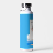 Bouteille D'eau Beach Bachelorette | La fête des poules customisée (Plage)