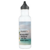 Bouteille D'eau Beach House Bachelorette Party (Droite)