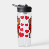 Bouteille D'eau Beagle Joyeux Amoureux des chiens d'anniversaire (Droite)