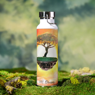 Bouteille D'eau Beau Arbre d'Acacia Africain